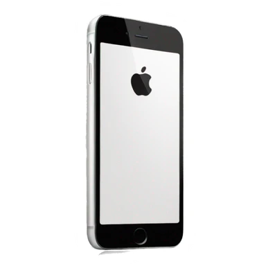 iPhone 16 white sticker