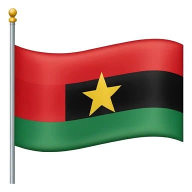Pan African Flag sticker