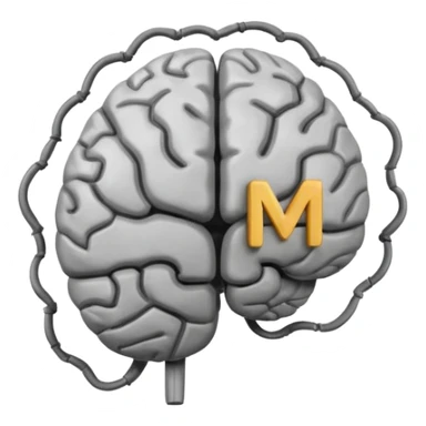 Brain that says "TAM" on it sticker