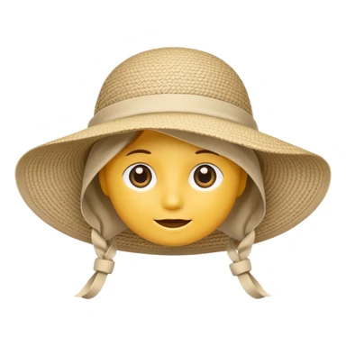 sun hat cloth sticker