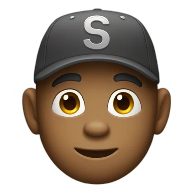 singe avec une casquette sticker