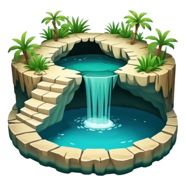 mexican cenote sticker