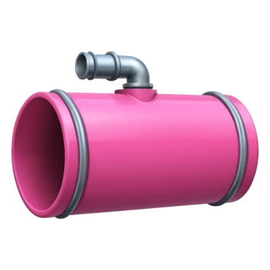 Big pink pipe sticker
