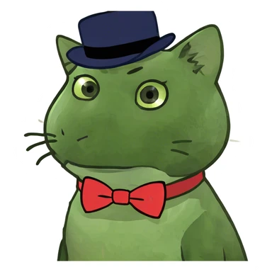 Annoyed cat  sticker