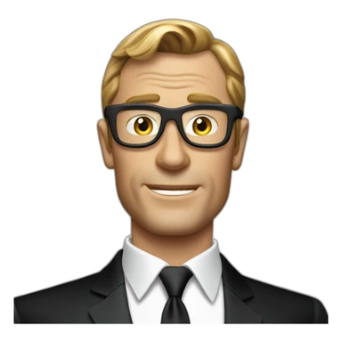 James Bond casino sticker