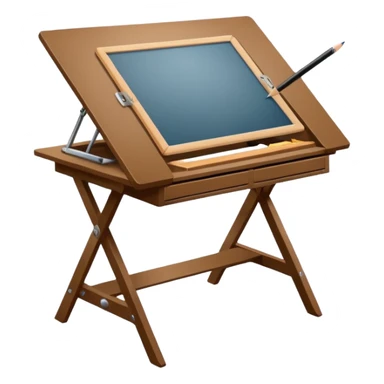 Mesa de dibujo  sticker