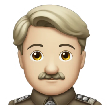 Adolf Hitler history sticker