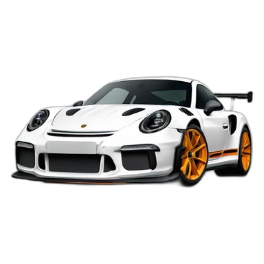 Porche gt3rs  sticker