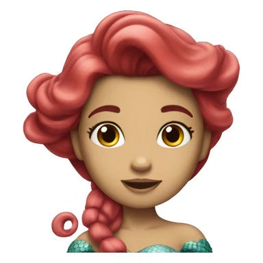 little mermaid sticker