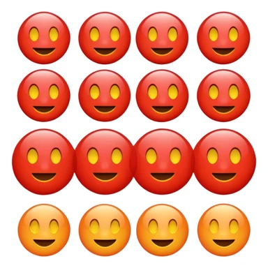 Red Circle that we see when we record  sticker