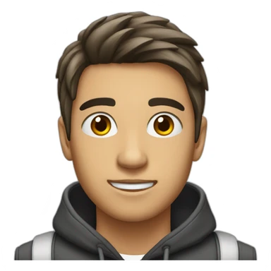 estudiante de 18 años confundido sticker