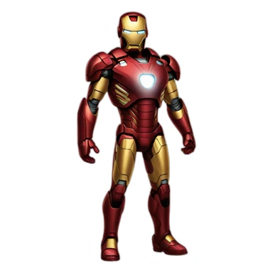 fullbody iron man sticker