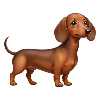 dachshund dog sticker