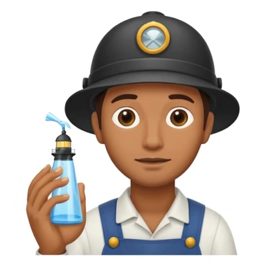 lighthouse Keeper with cleaning lens sticker