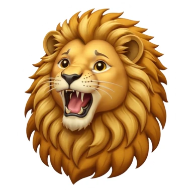 lion roar video sticker