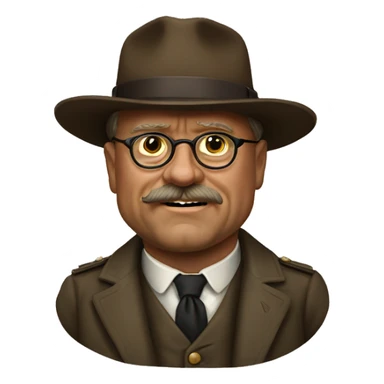 Theodore Roosevelt sticker
