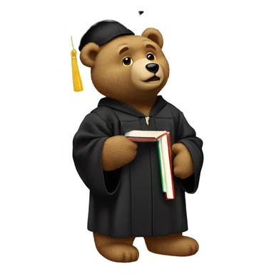 Graduation bear from Kanye’s album graduation  sticker