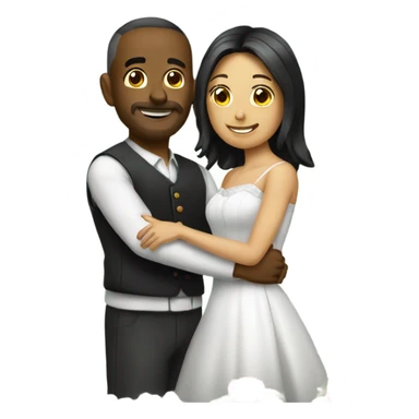 Pareja casada sticker