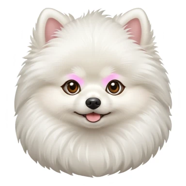 pomerania white sticker