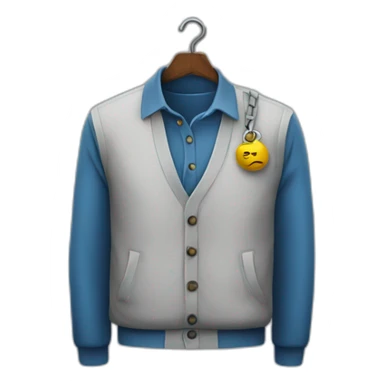 clothes held hostage sticker