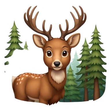 Deers sticker