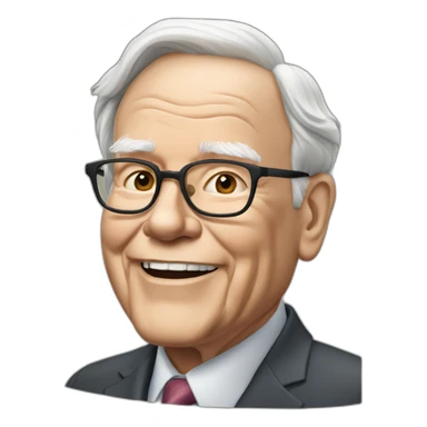 Warren Buffett sticker