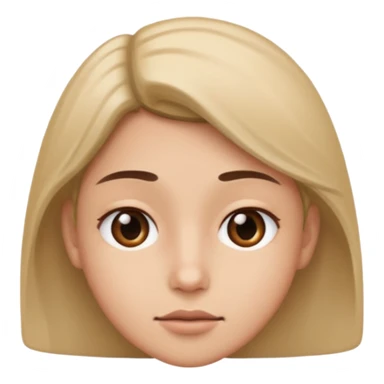 suspiciously looking to the side sticker