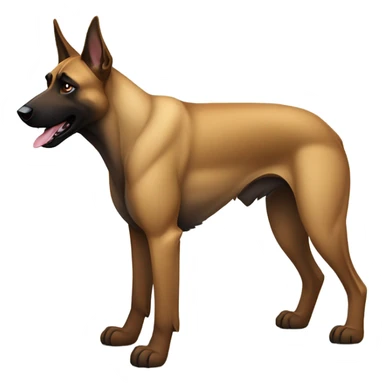 Malinois fury sticker