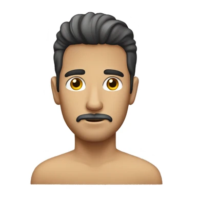 Hombre argentino pelo corto sticker