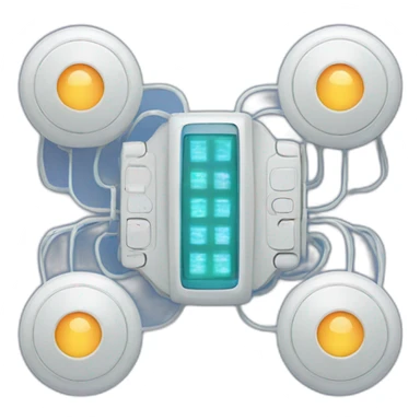 Symmetrical EMF system sticker