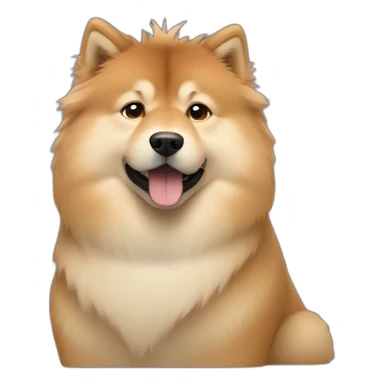 elon musk on Eurasier sticker