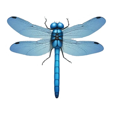 Blue Dragonfly  sticker