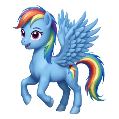 Rainbow dash sticker