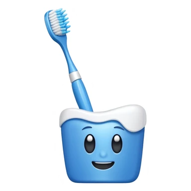 Toothbrush sticker
