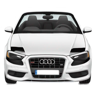 Audi A3 cabriolet sticker