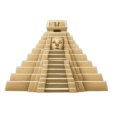 Pirámide maya sticker