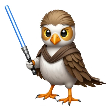 bird jedi that golfs sticker
