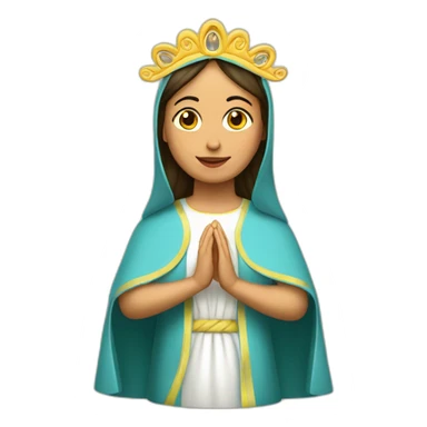 Virgen María sticker