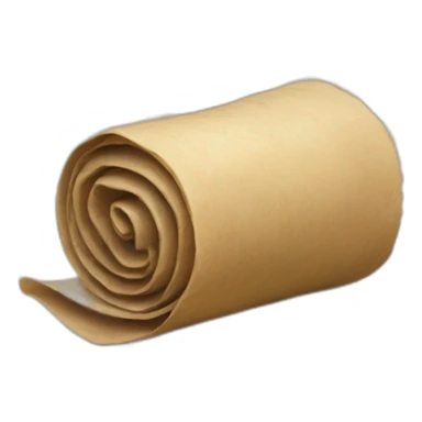 ancient scroll unrolled sticker