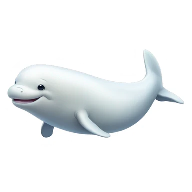 Beluga whale  sticker