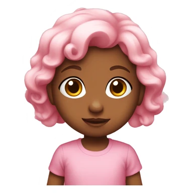 Coração rosa bebé  sticker