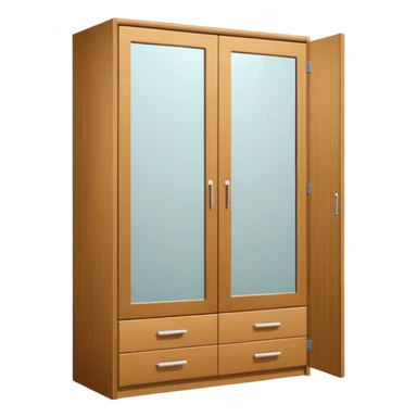 wardrobe modern closed mirror door sticker