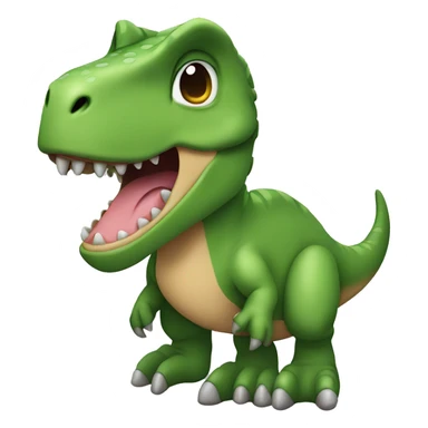 Baby T-rex sticker