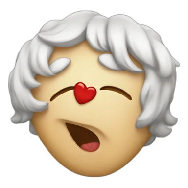 Happy kiss sticker