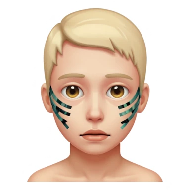 a human being trapped in an algorithm sticker