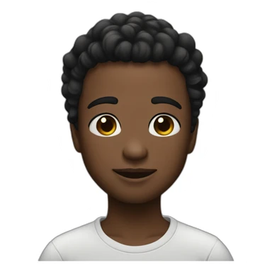 🥰 with black hearts sticker