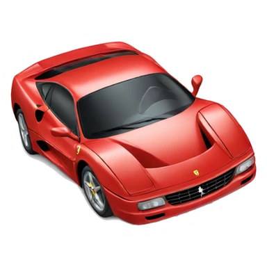 Ferrari car sticker