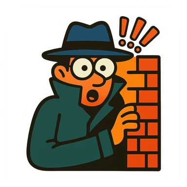 surprised stalker sticker