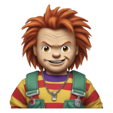 Chucky from rugrats sticker