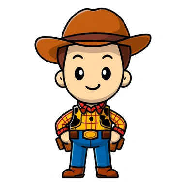 Woody from Toy Story sticker
